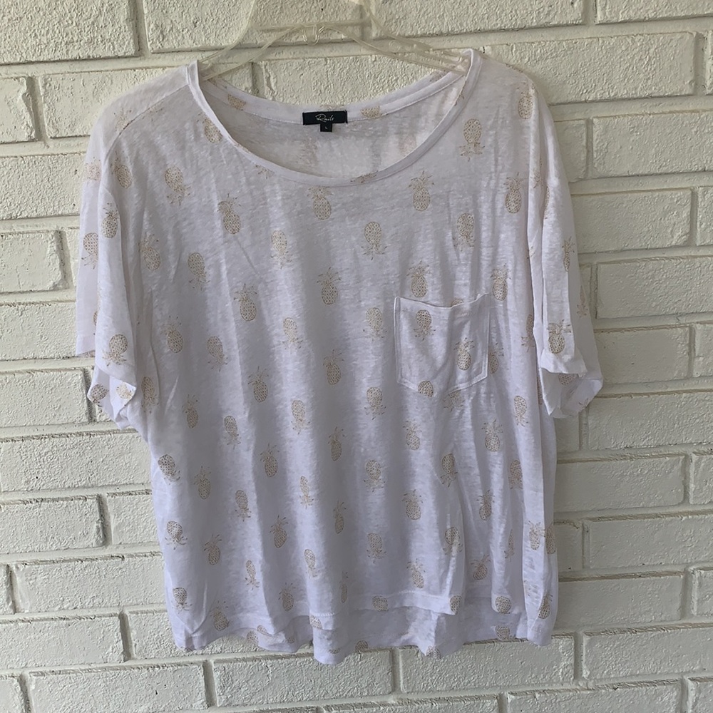 Rails brand pineapple T-shirt